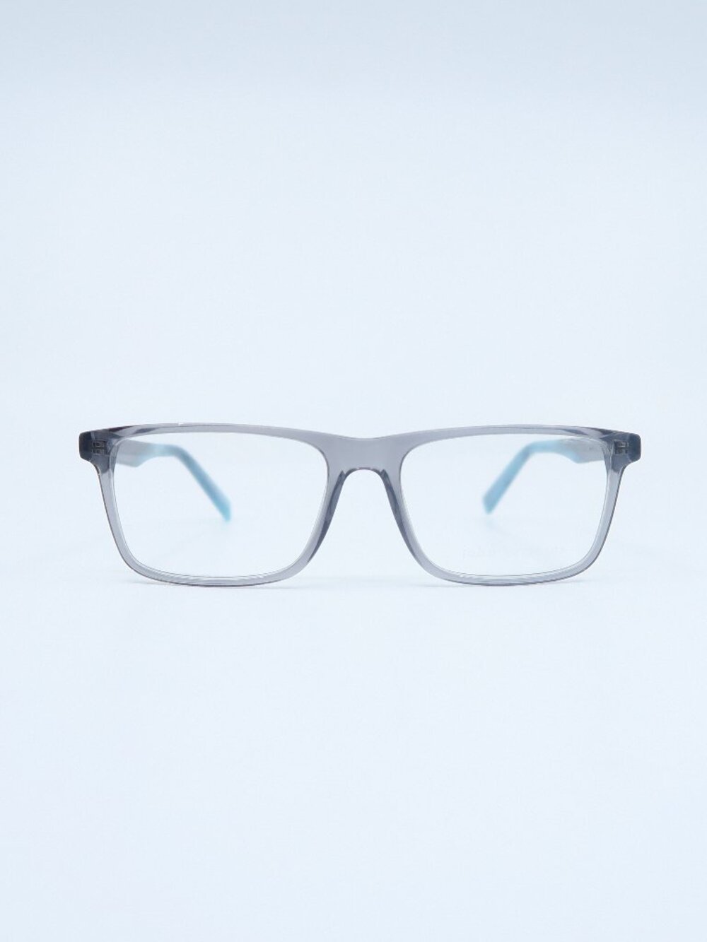 John Varvatos V374 55mm Smoke Rectangle New Men's Eyeglasses.